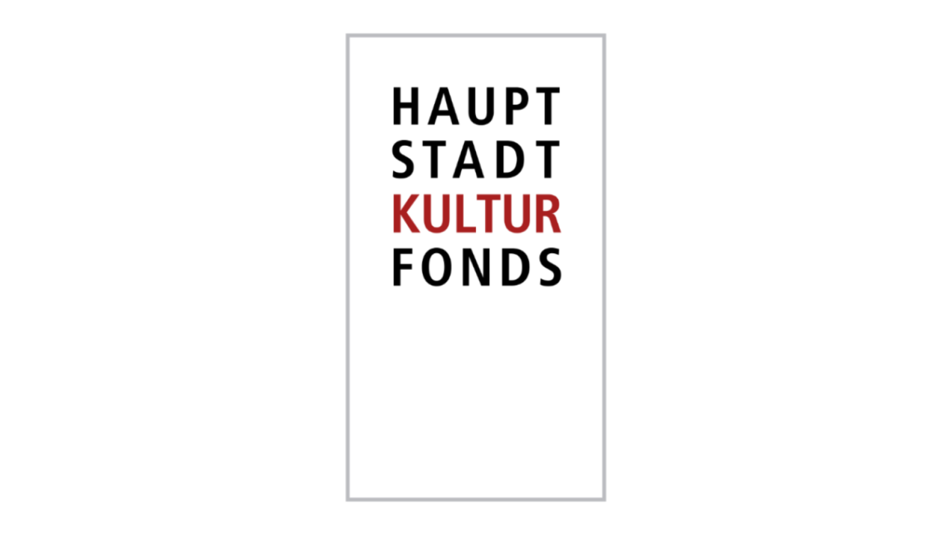 Logo des Hauptstadtkulturfonds
