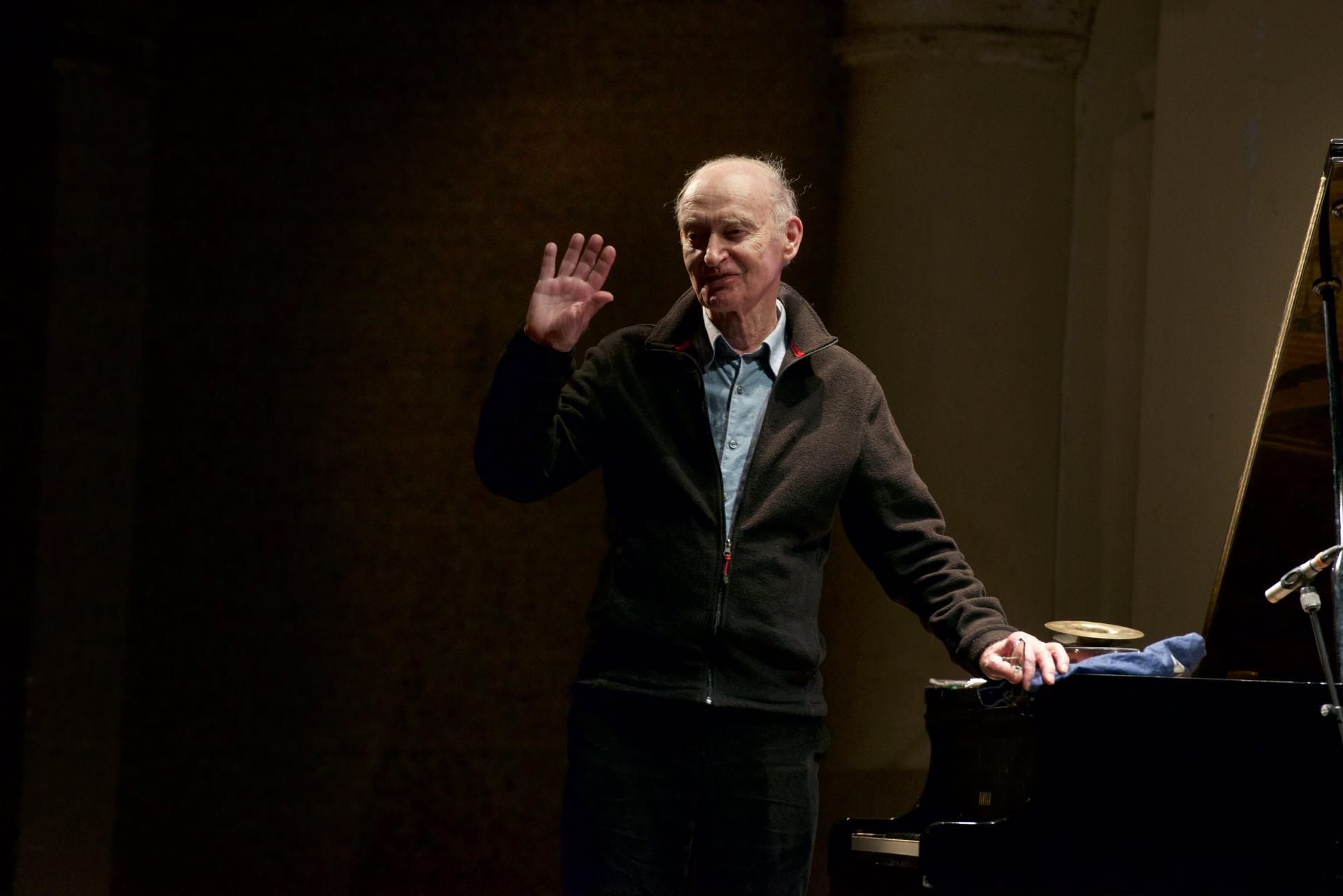 Christian Wolff at AngelicA Festival Bologna 2022 by Massimo Golfieri
