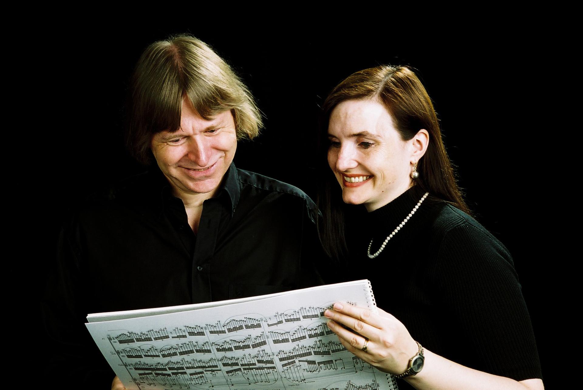 Duo Christine Simolka, soprano, and René Wohlhauser, piano and baritone