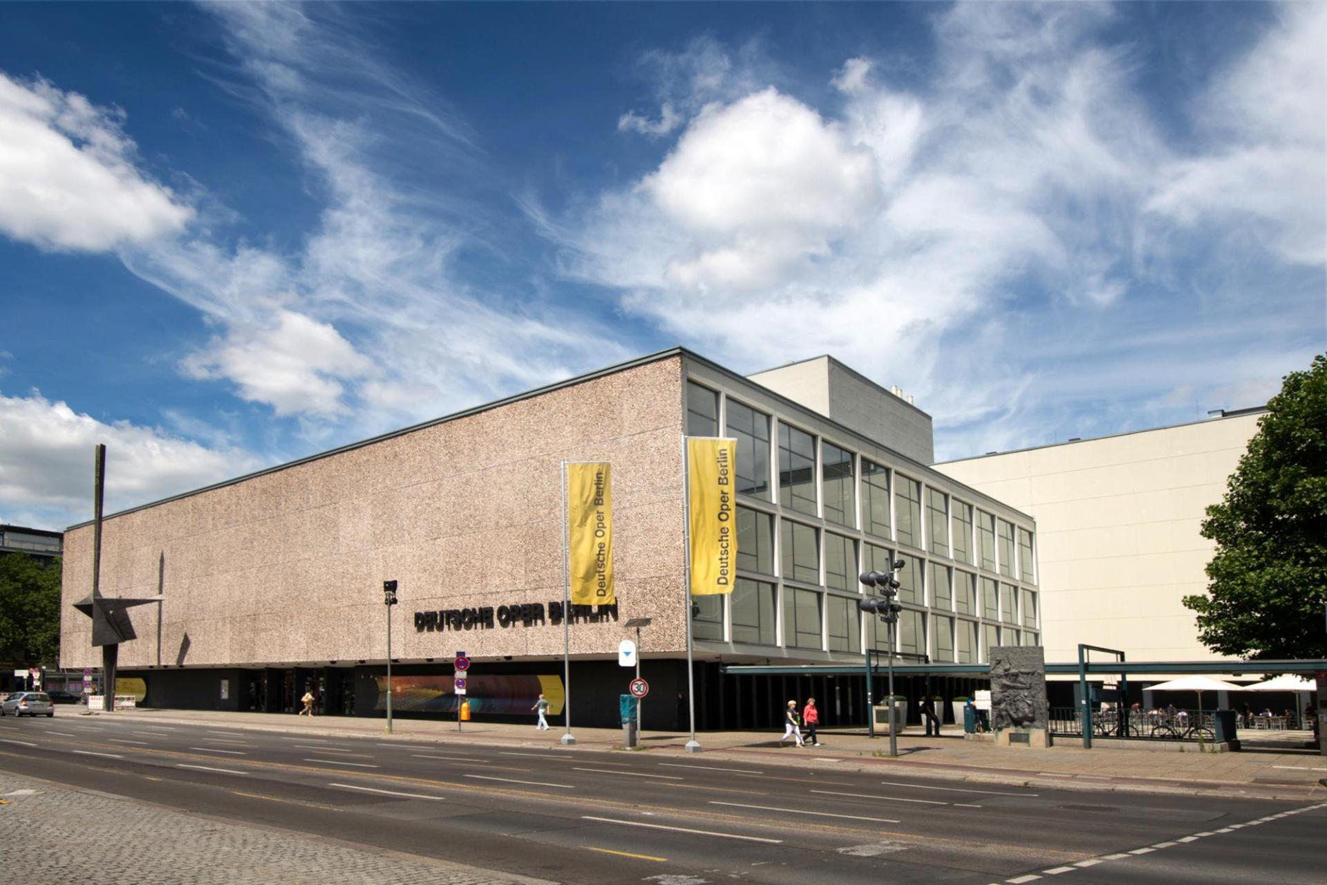 Exterior view of the Deutsche Oper Berlin